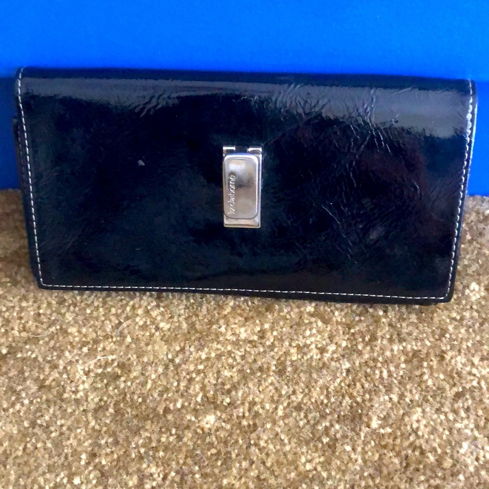 Patent leather wallet